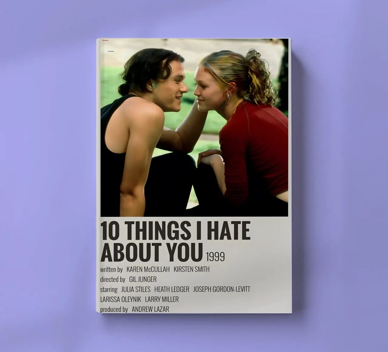 10 THINGS I HATE ABOUT YOU 1999 notebook by MVFminimalist
