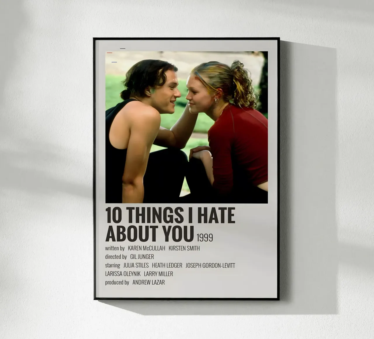 10 THINGS I HATE ABOUT YOU 1999 plexiglass da MVFminimalist