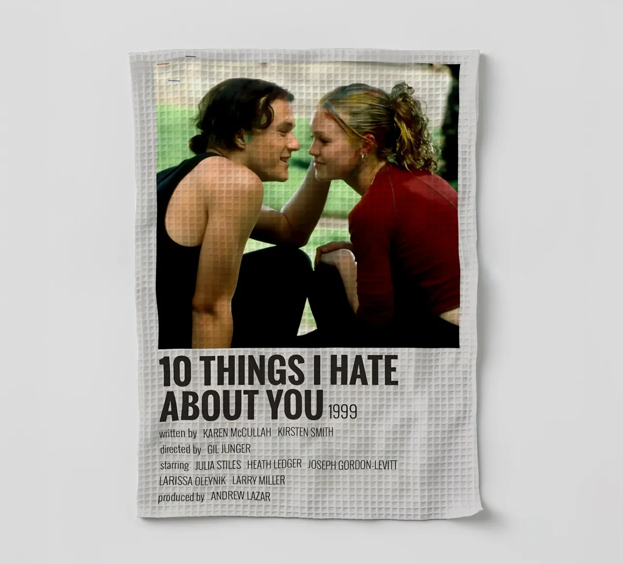 10 THINGS I HATE ABOUT YOU 1999 canovaccio da cucina da MVFminimalist