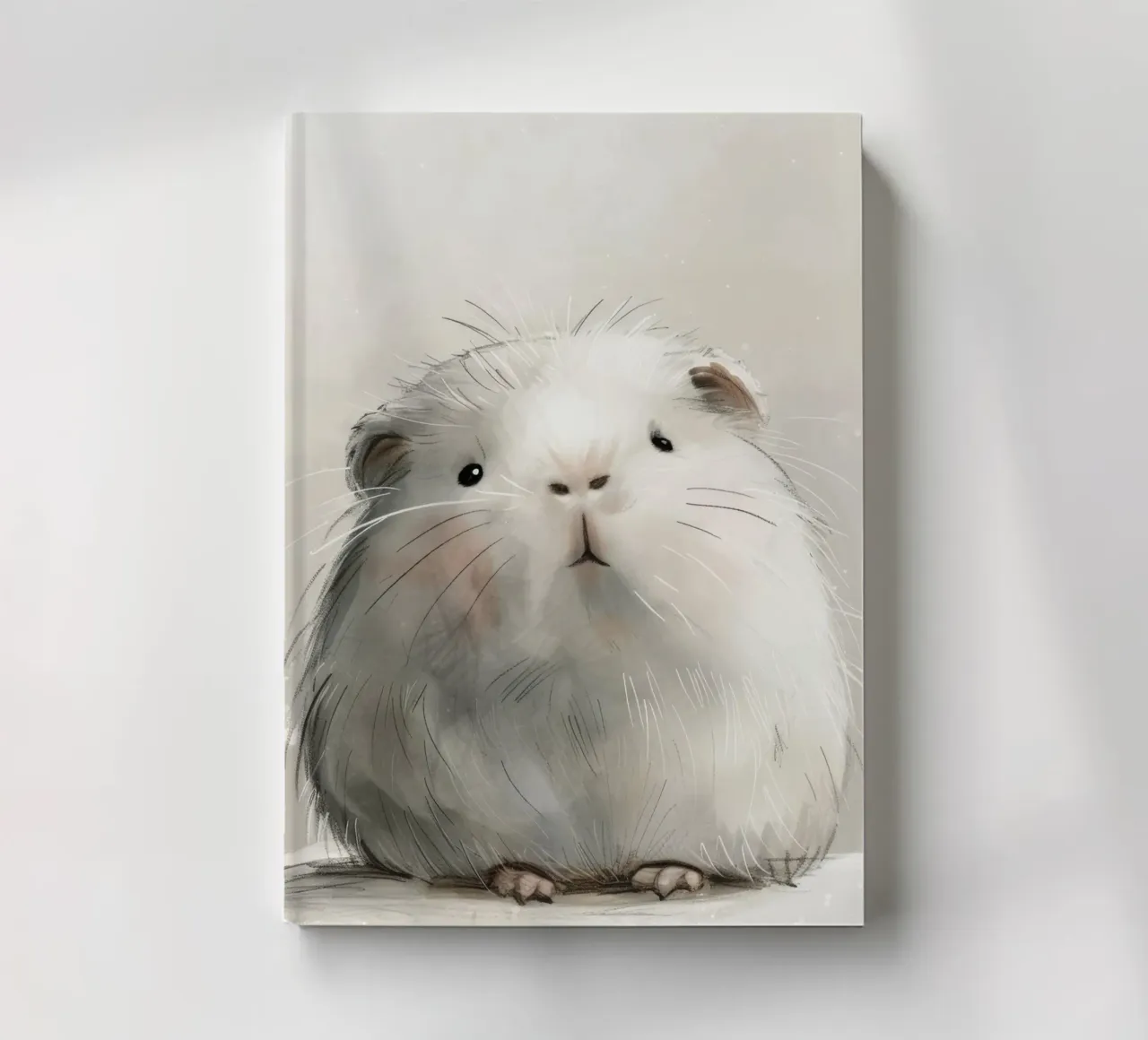 Cochon d'Inde curieux carnet de notes de DesignDoodle