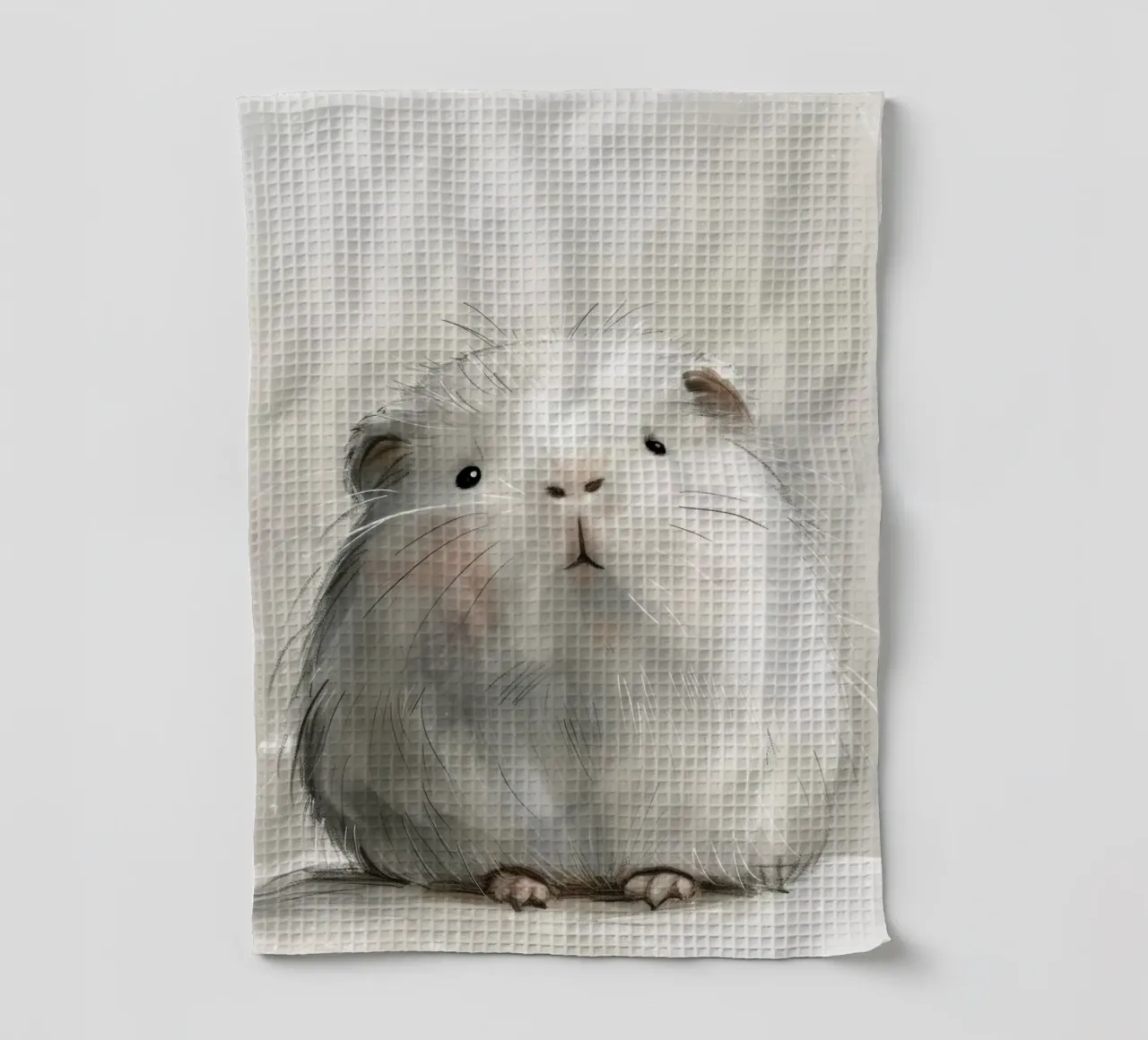 Cochon d'Inde curieux torchon de DesignDoodle