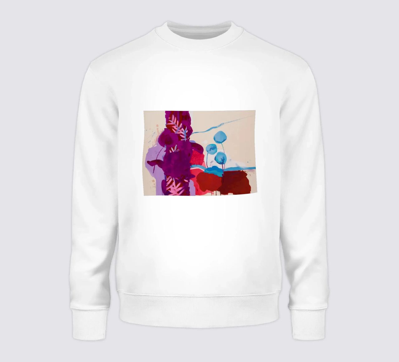 Fucsia Flora Pop felpa da Dream Spectrum
