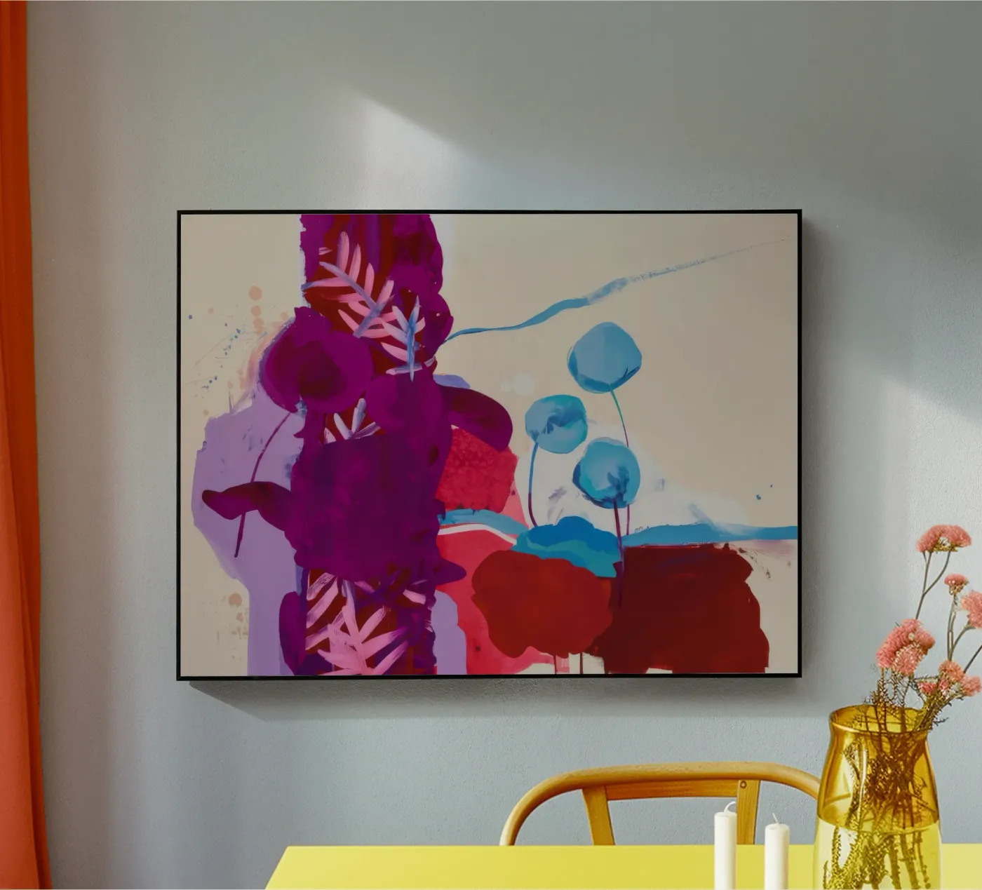 Fucsia Flora Pop plexiglass da Dream Spectrum