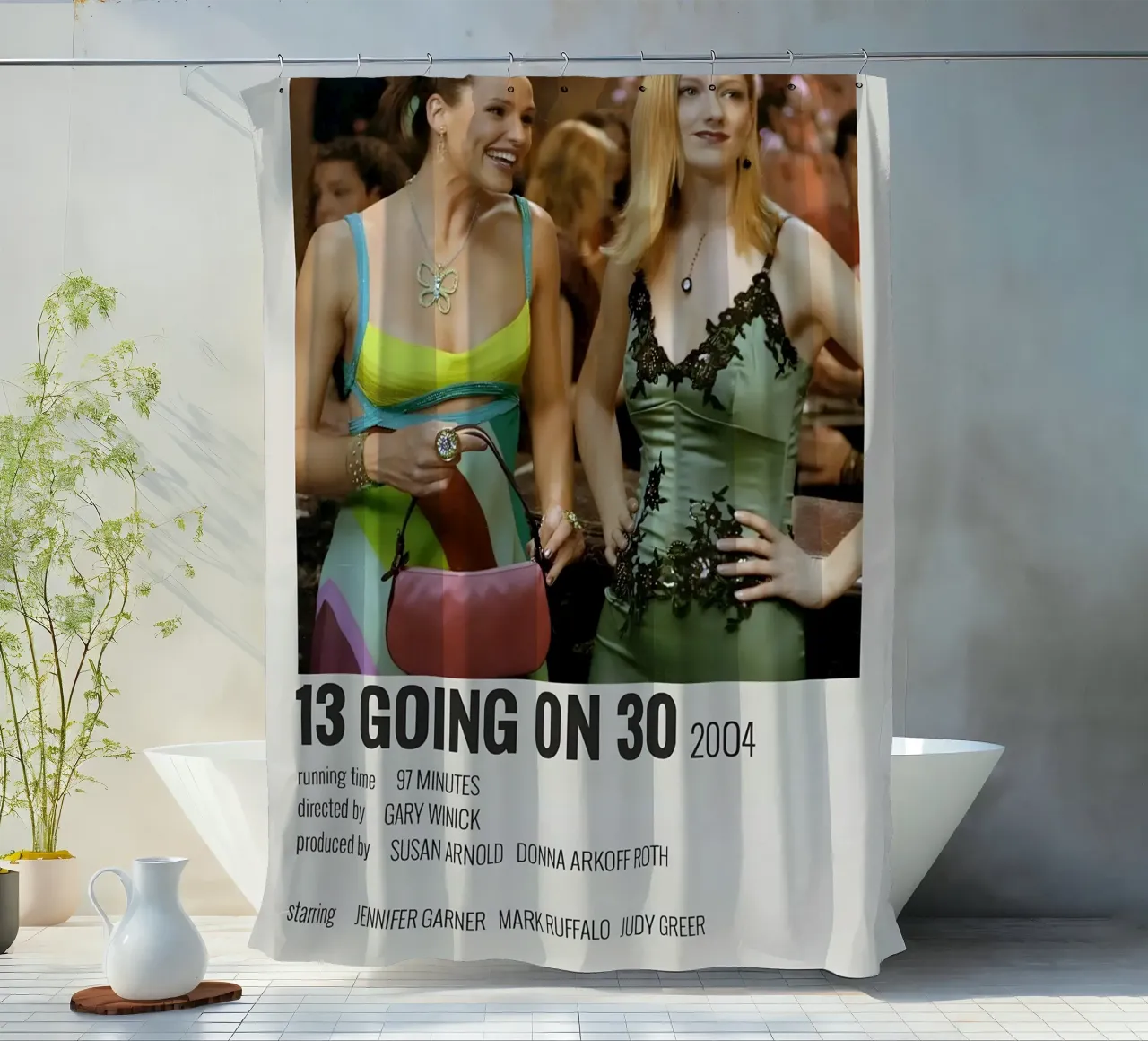 13 GOING ON 30 2004 tenda da doccia da MVFminimalist