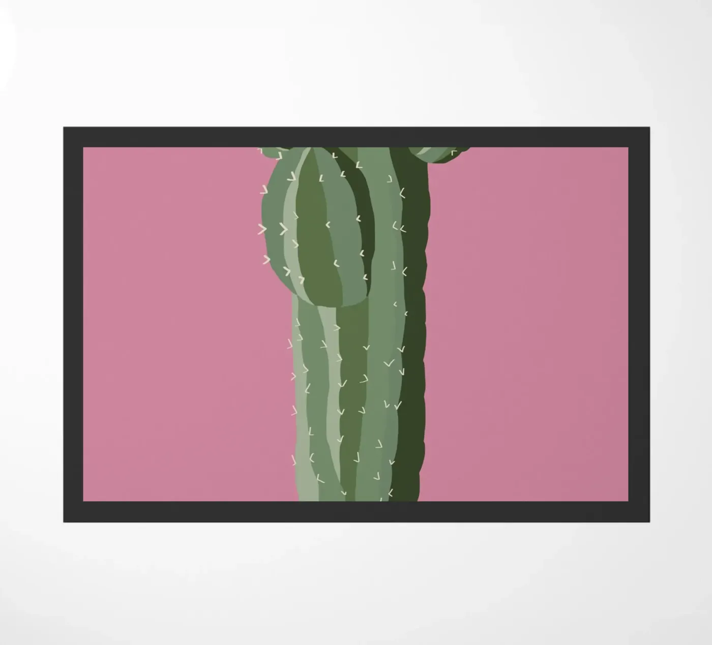 Cactus 02 doormat by Little Dean