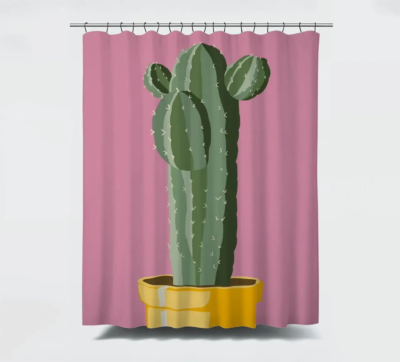 Cactus 02 tenda da doccia da Little Dean