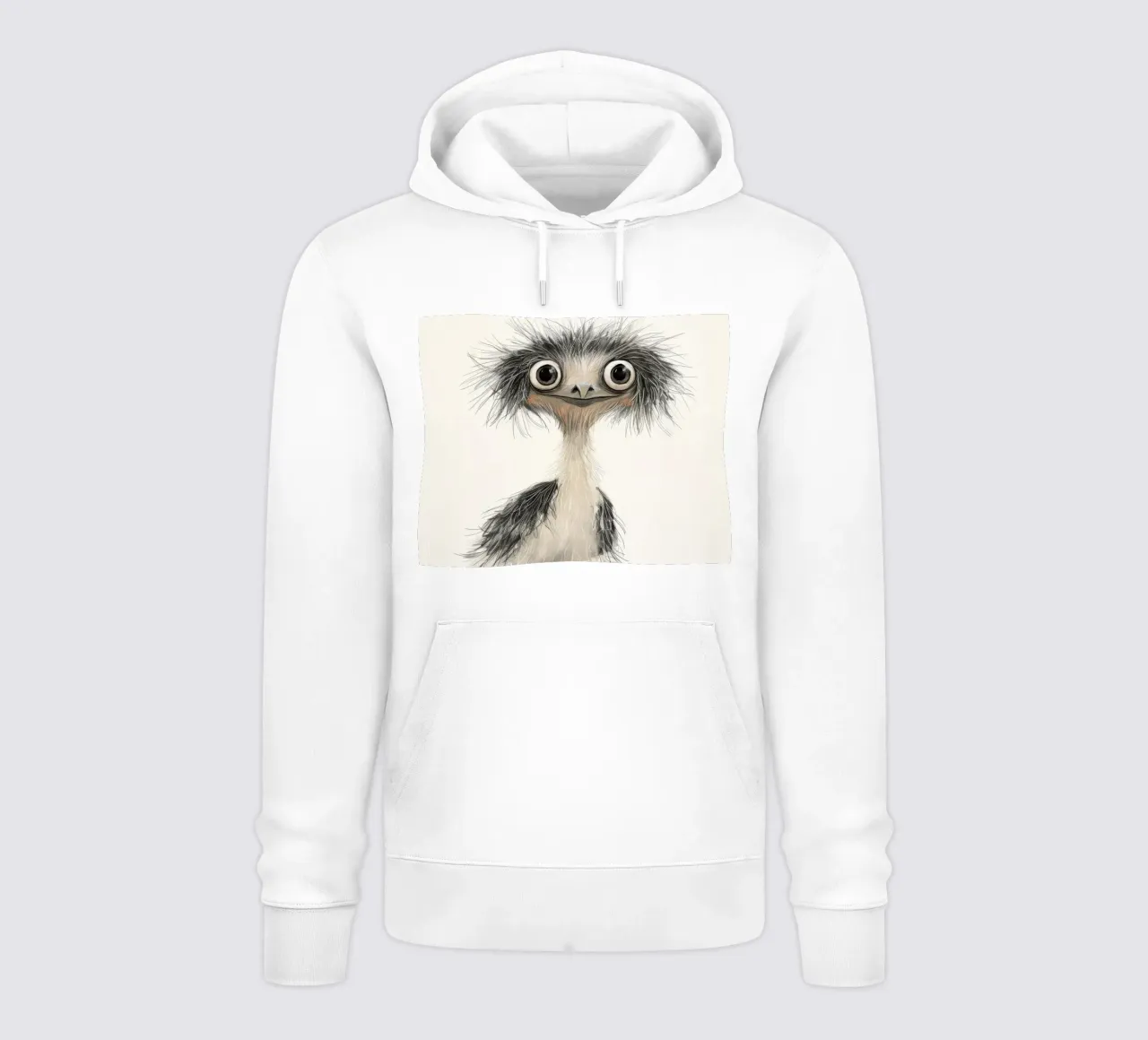 Eleganza Emu felpa con cappuccio da DesignDoodle