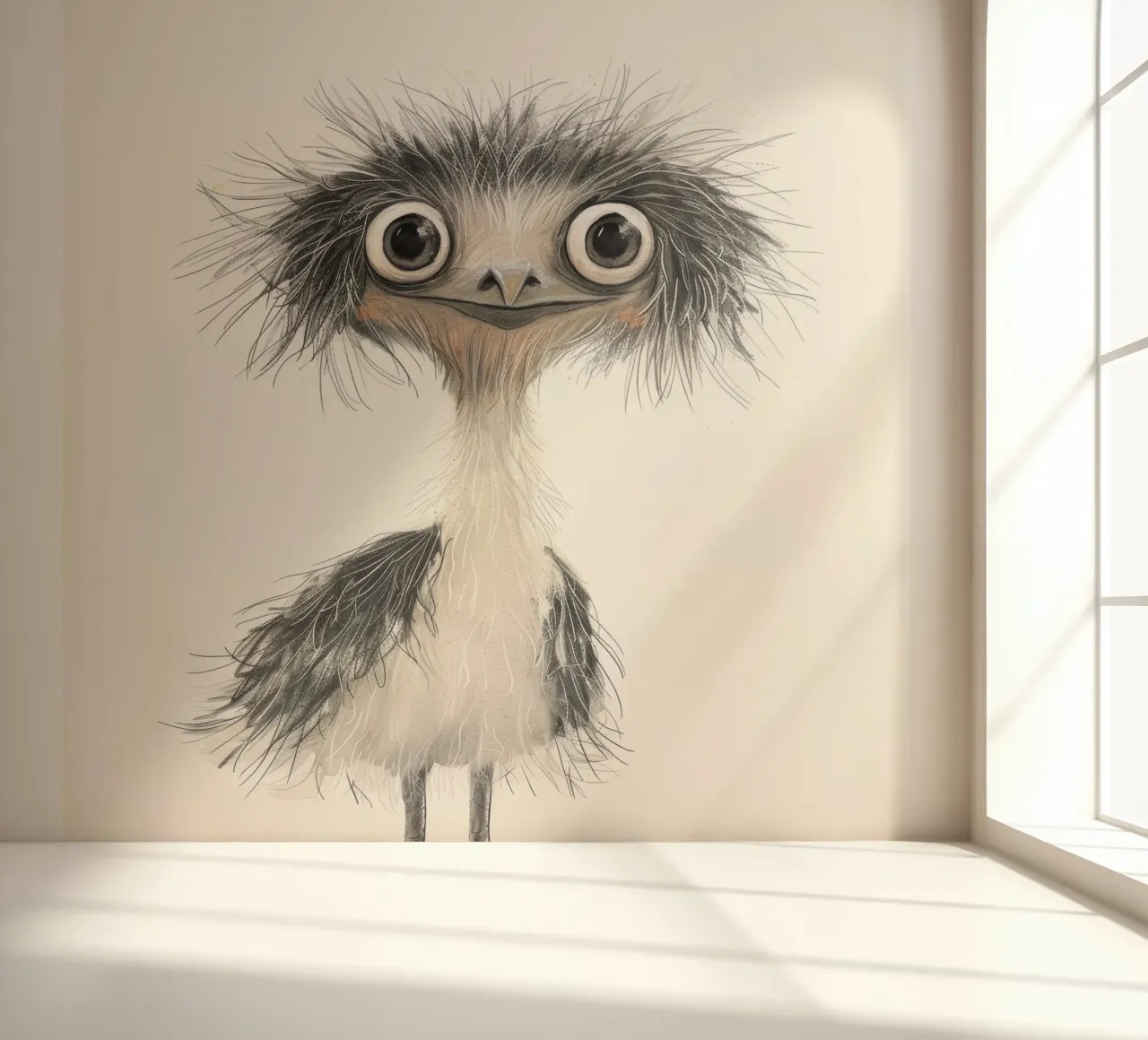 Emu Elegance photo wallpaper by DesignDoodle