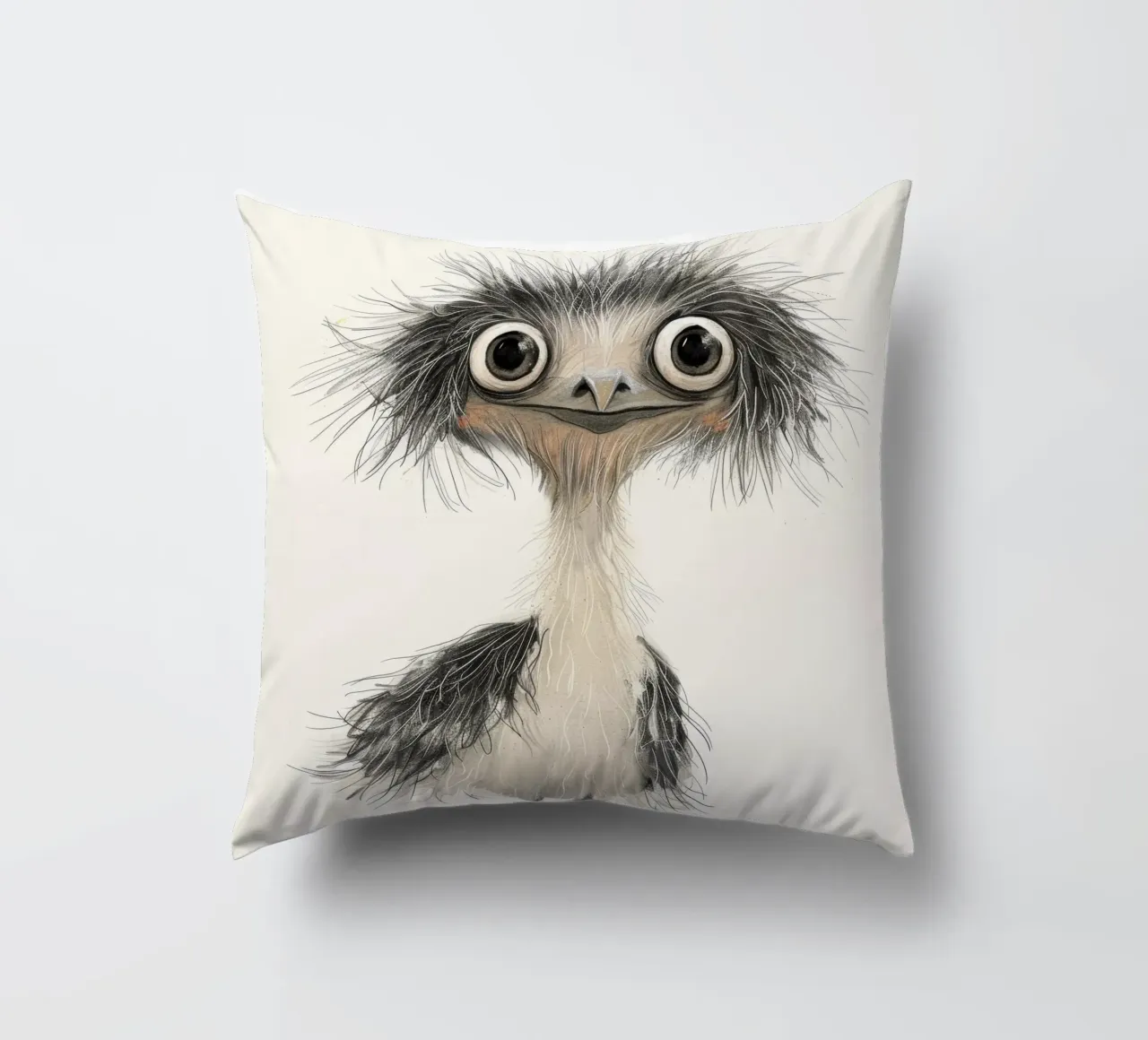 Eleganza Emu cuscino da DesignDoodle