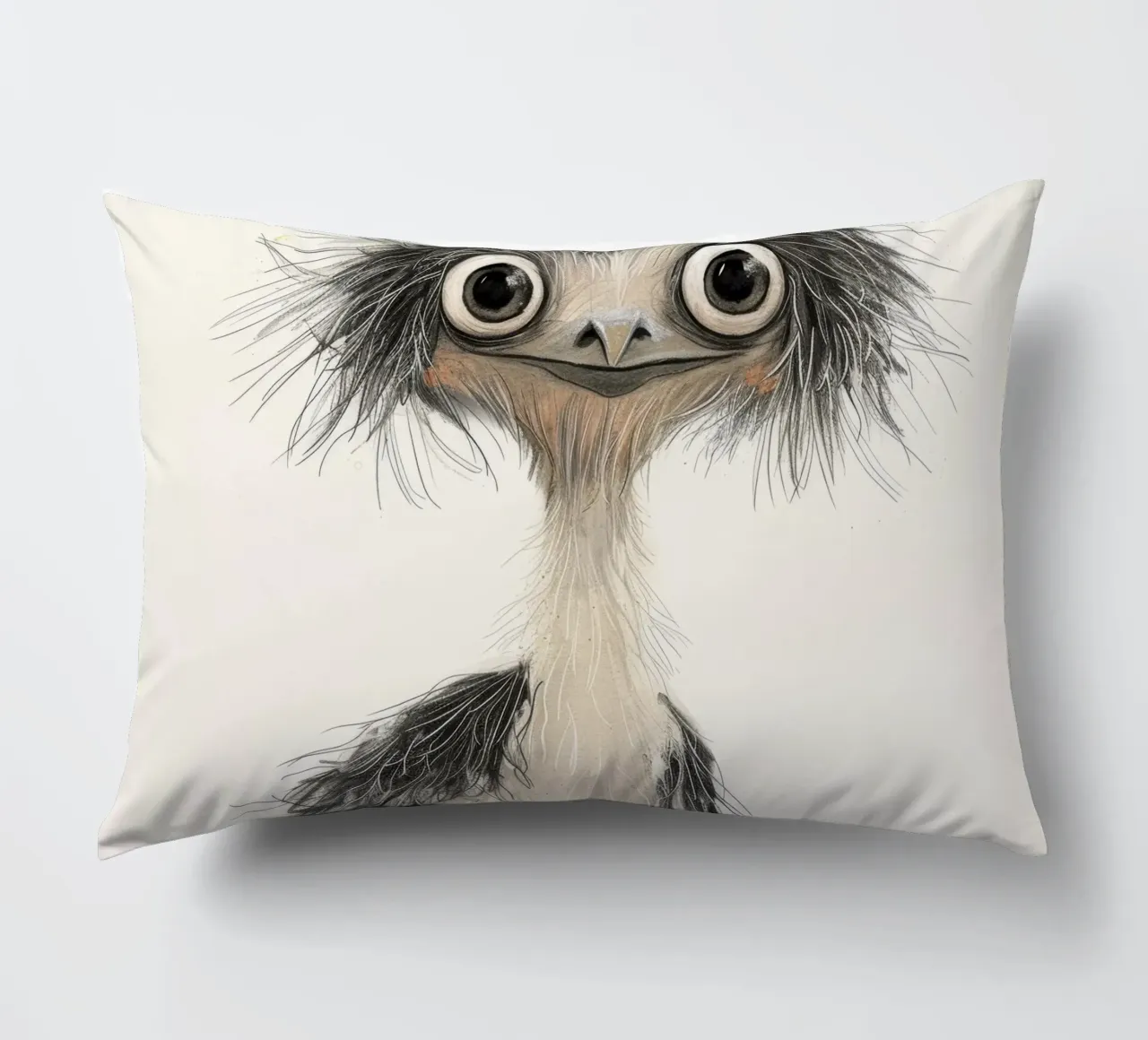 Eleganza Emu cuscino da DesignDoodle