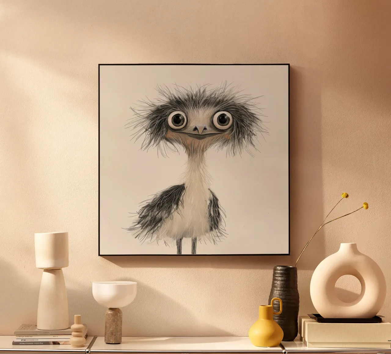 Emu Elegance forex plate by DesignDoodle