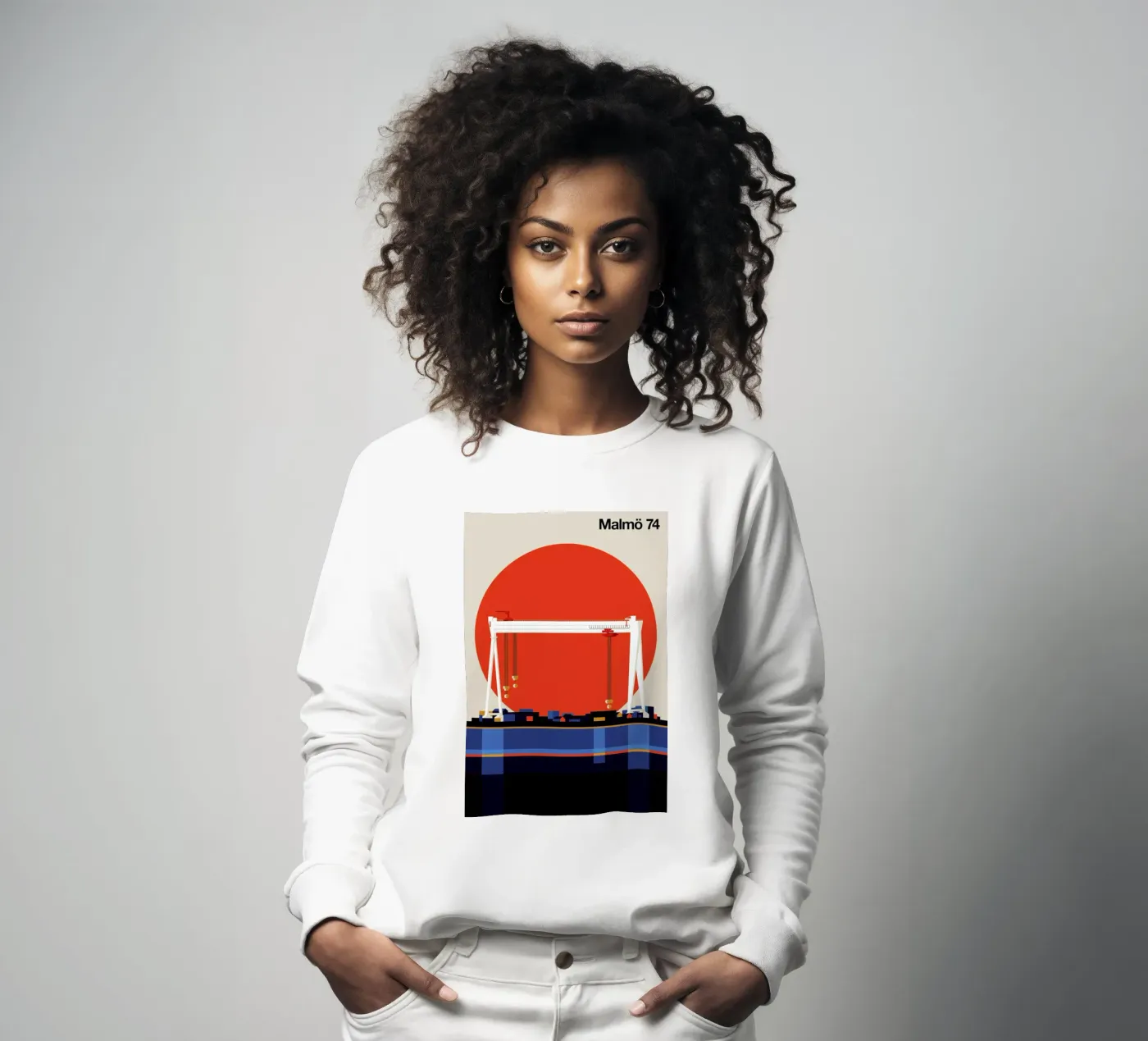 Malmo 74 felpa da Bo Lundberg