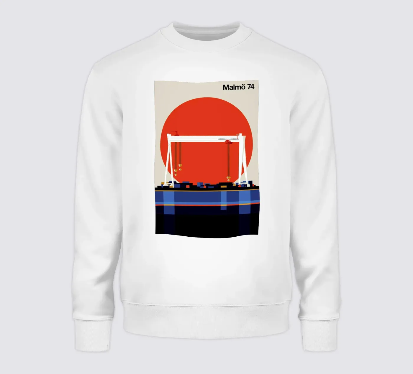 Malmo 74 felpa da Bo Lundberg