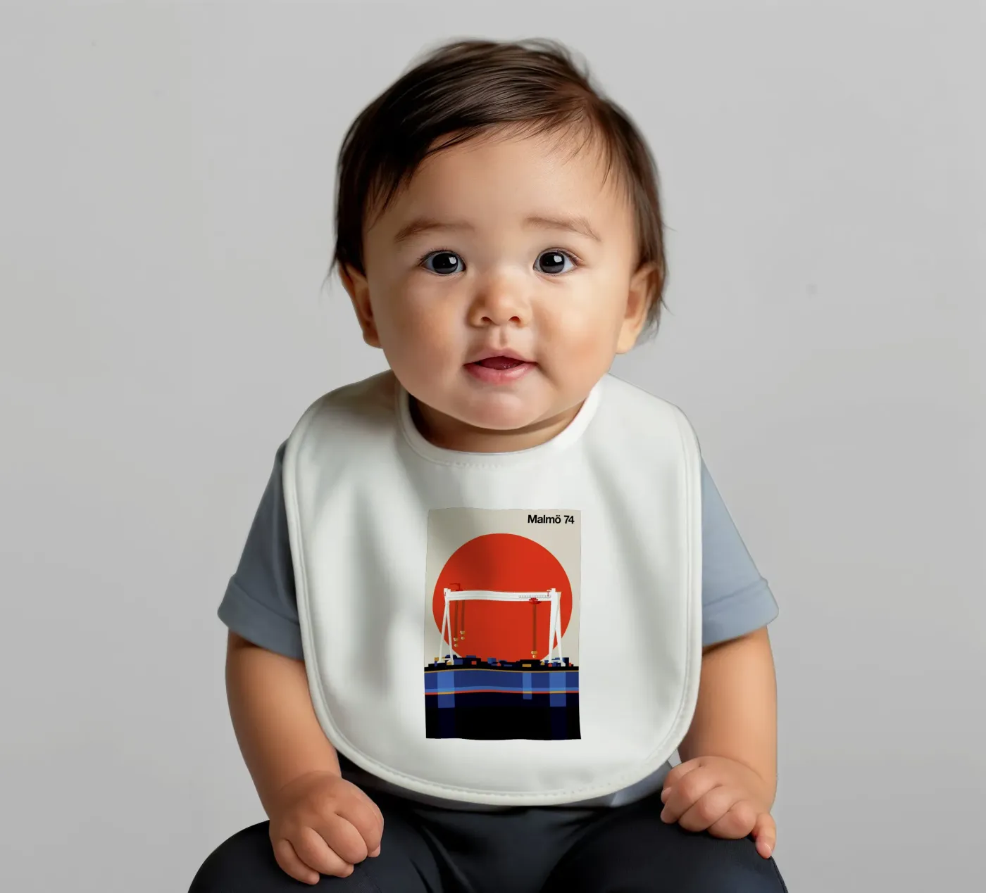 Malmö 74 Babylätzchen von Bo Lundberg