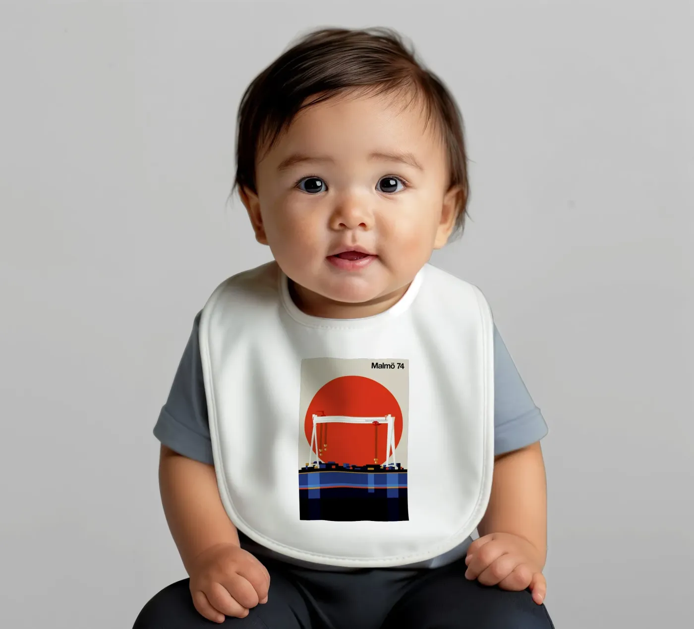 Malmö 74 Babylätzchen von Bo Lundberg