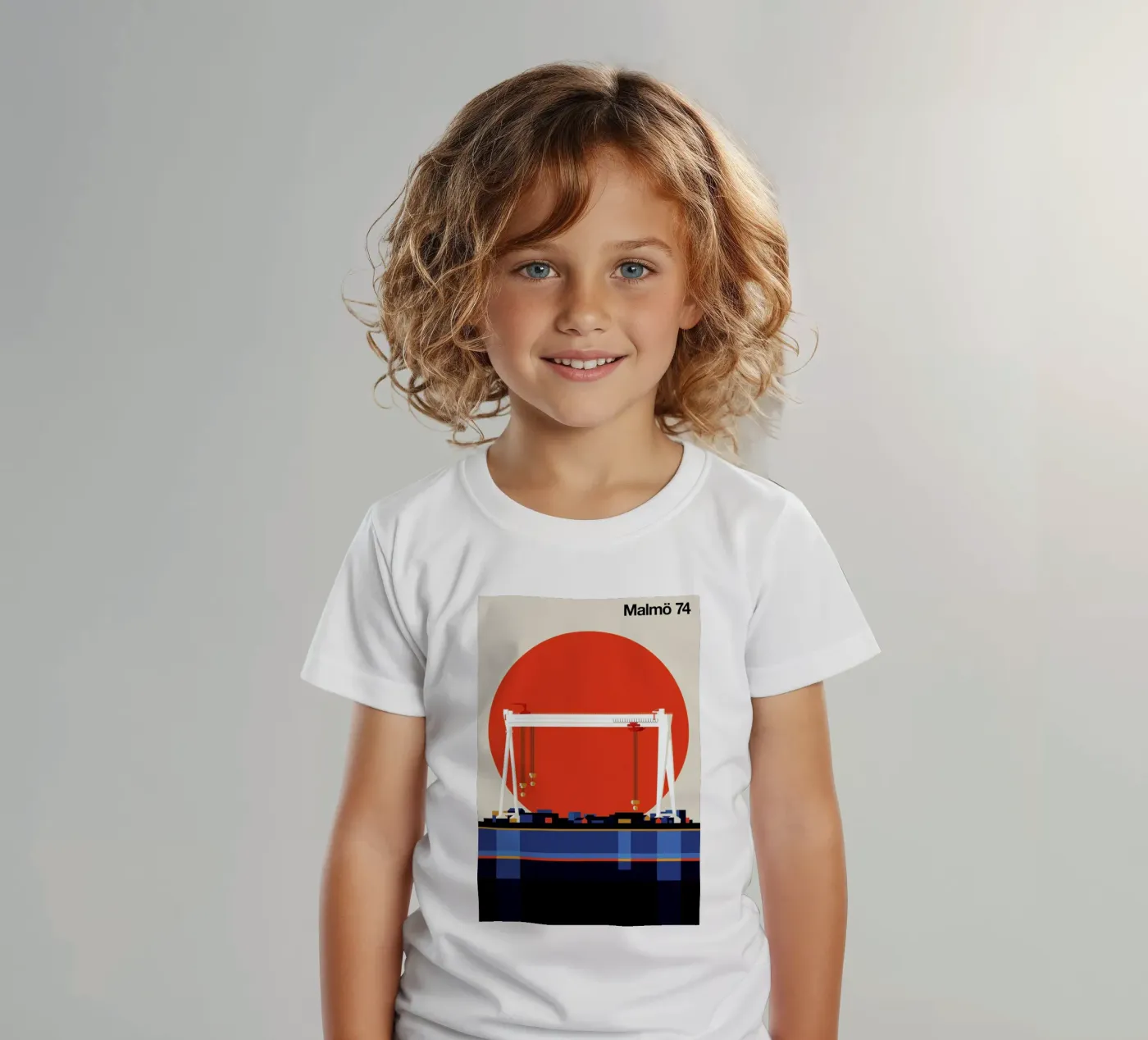 Malmo 74 t-shirt bambini da Bo Lundberg