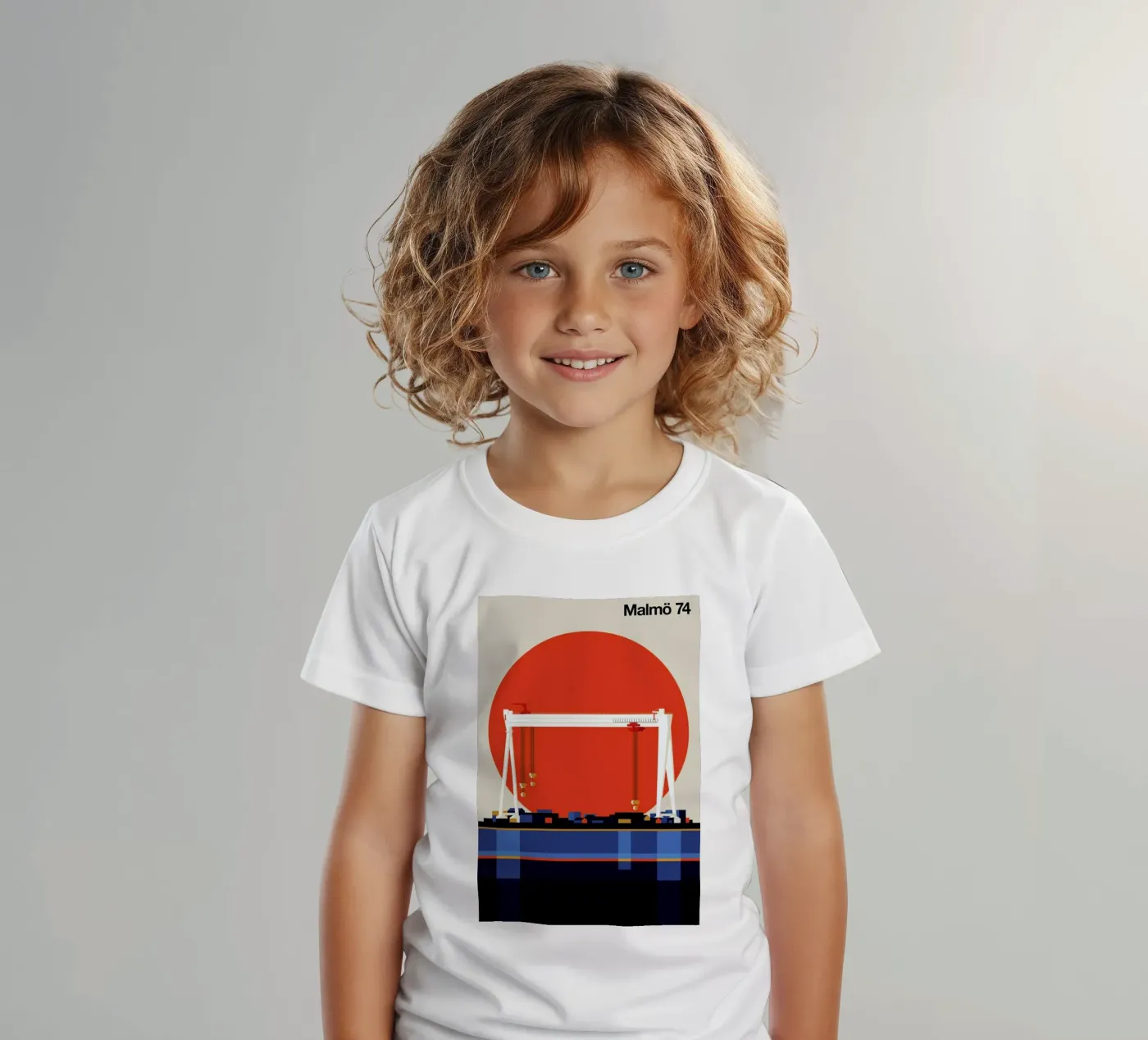 Malmo 74 t-shirt bambini da Bo Lundberg