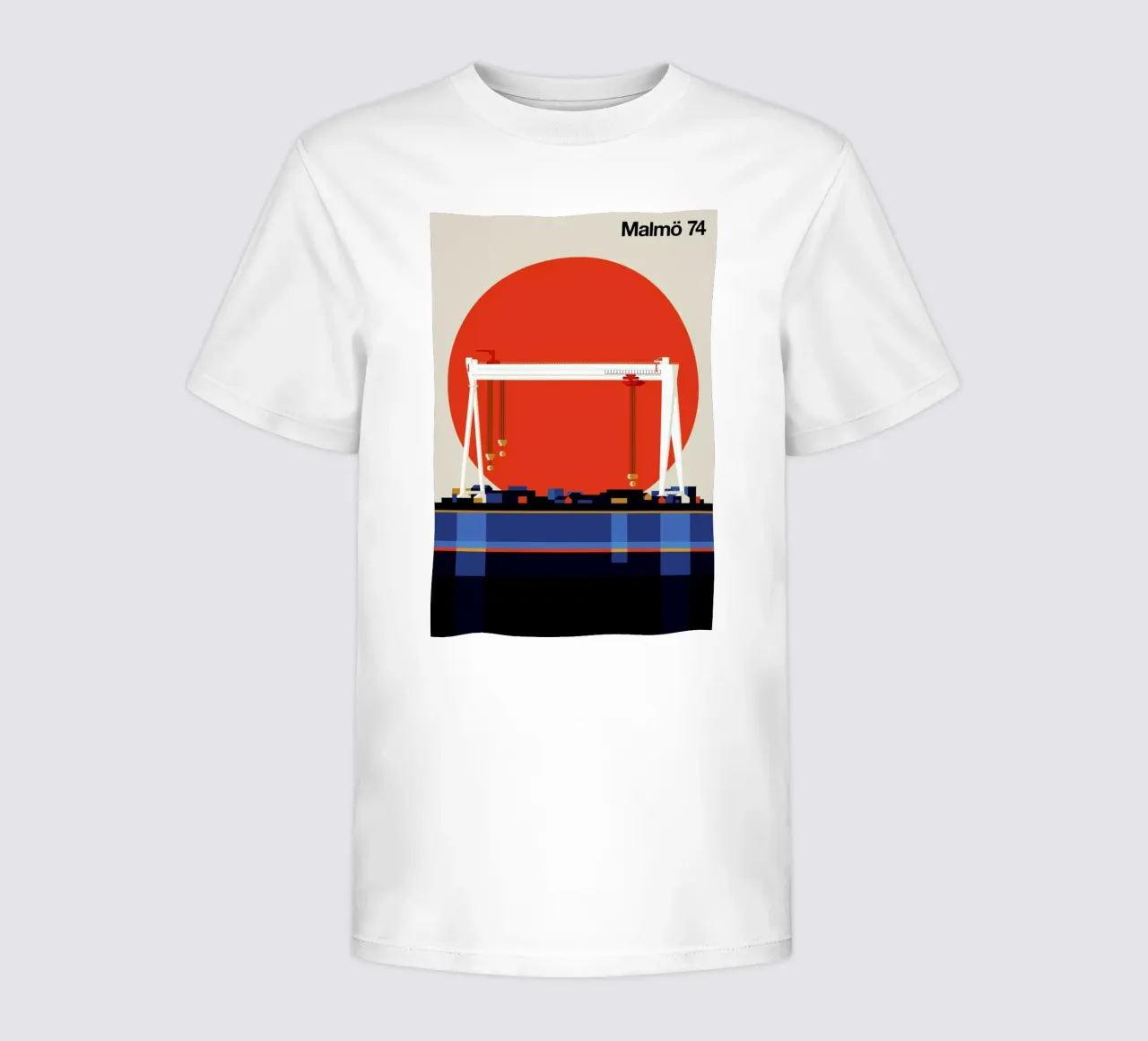 Malmo 74 kids t-shirt by Bo Lundberg