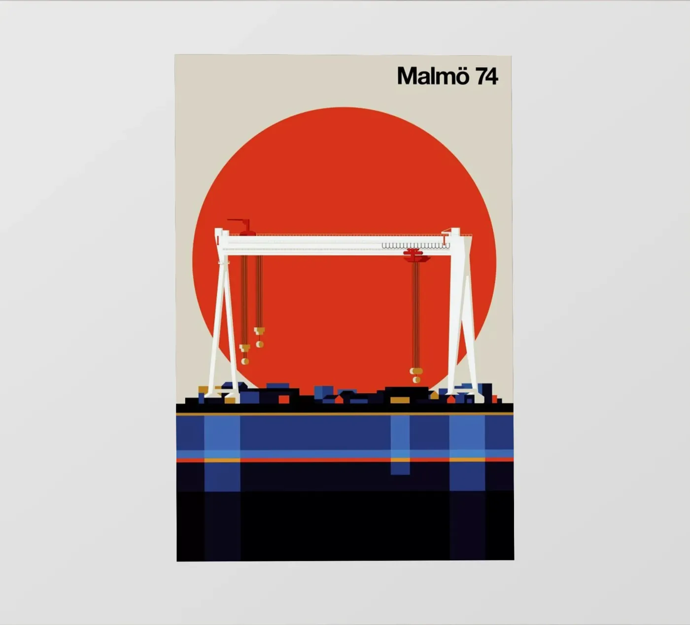 Malmo 74 pellicola backlit da Bo Lundberg