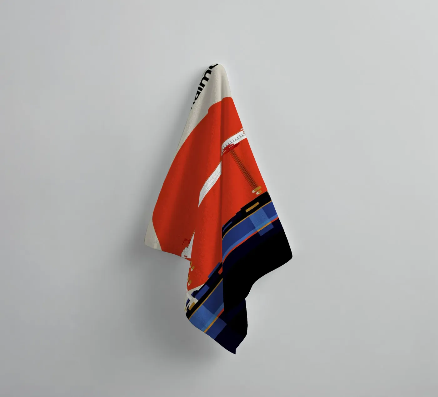 Malmo 74 badhanddoek van Bo Lundberg