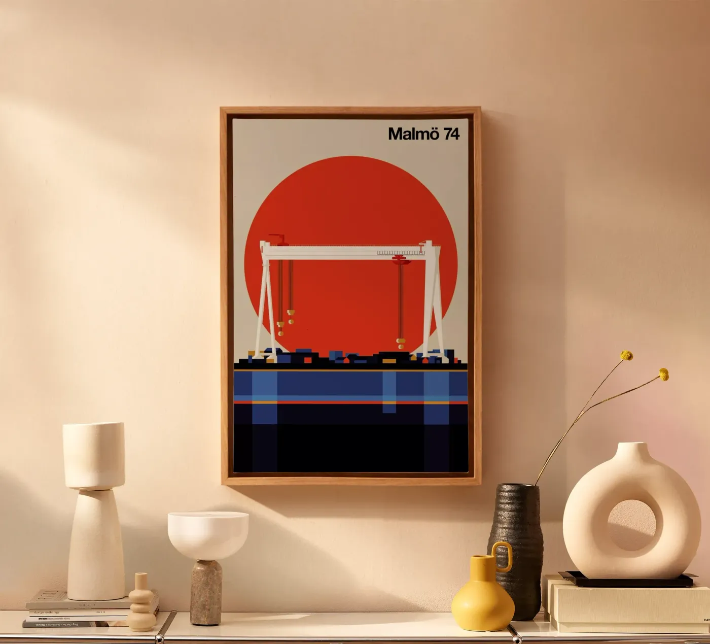 Malmo 74 tela da Bo Lundberg