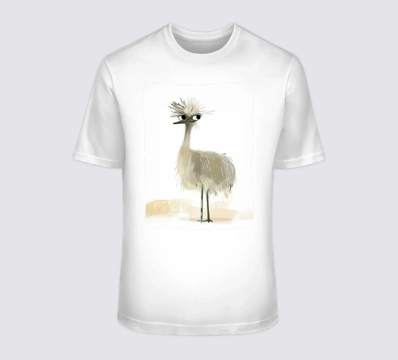 L'eccentrico uccello emu t-shirt da DesignDoodle