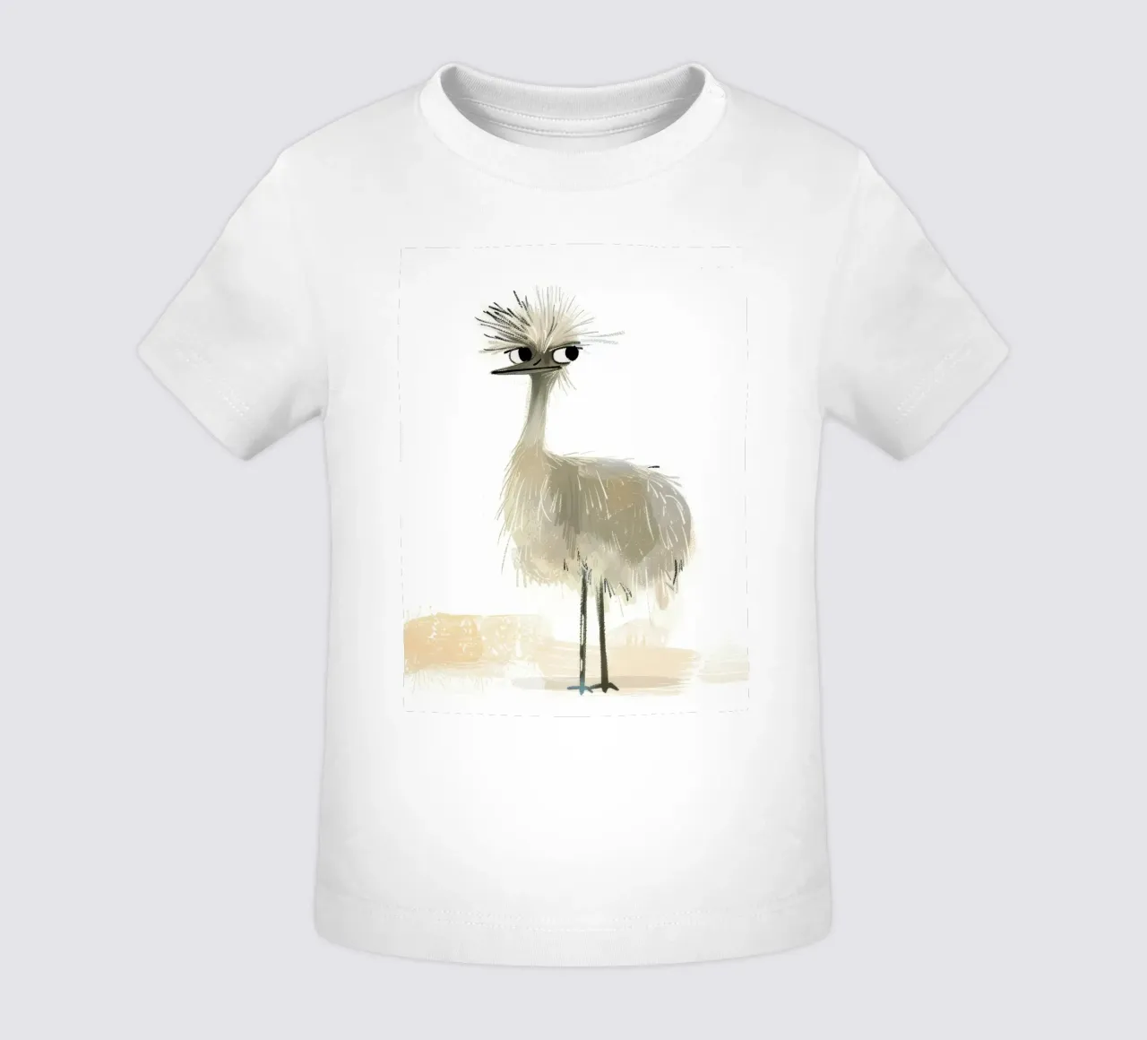 L'eccentrico uccello emu maglietta neonato da DesignDoodle