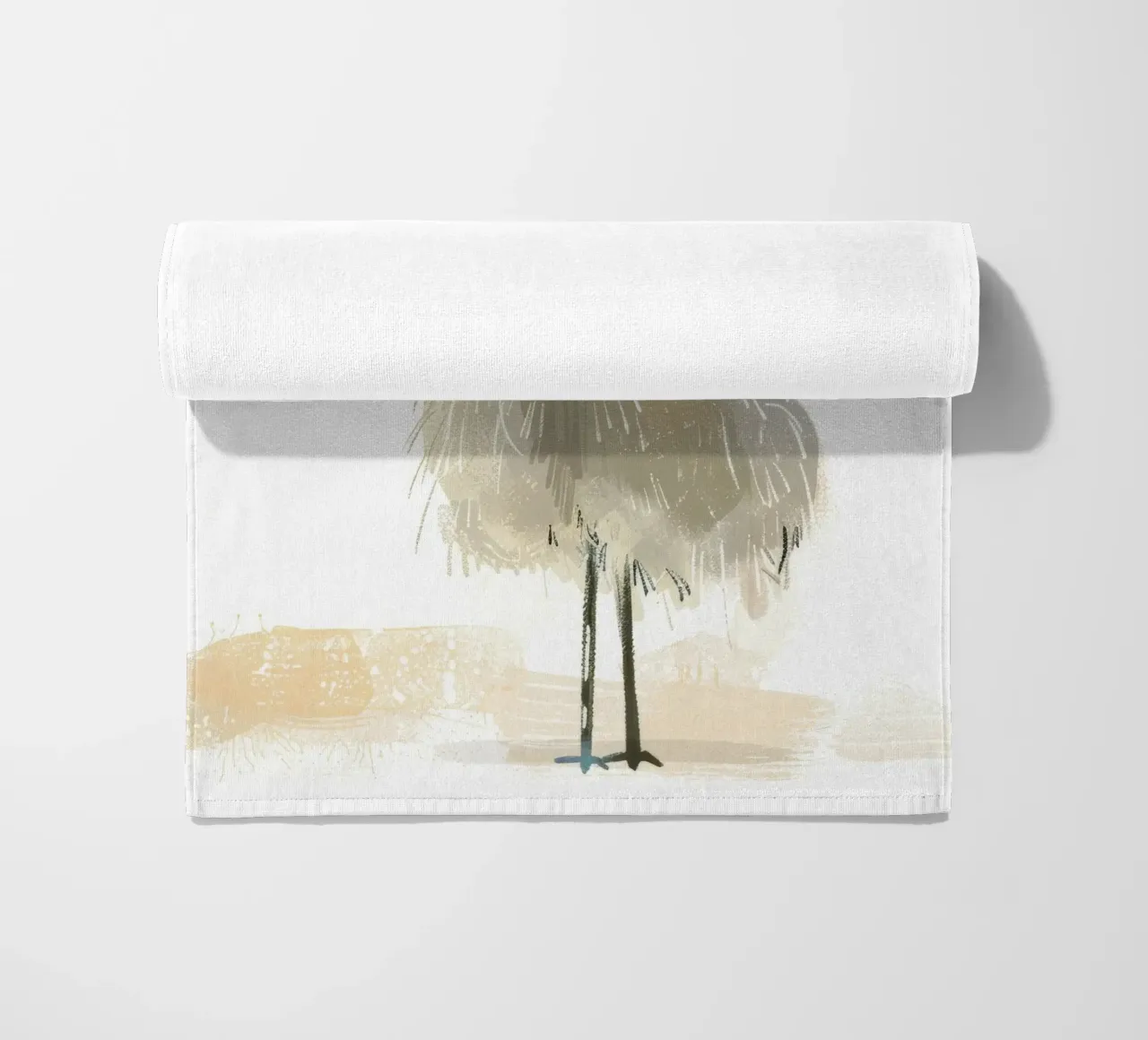 L'eccentrico uccello emu telo mare da DesignDoodle