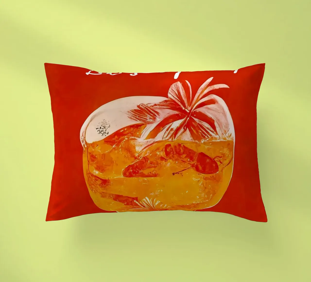 spritz Aperol cuscino da John C Labut