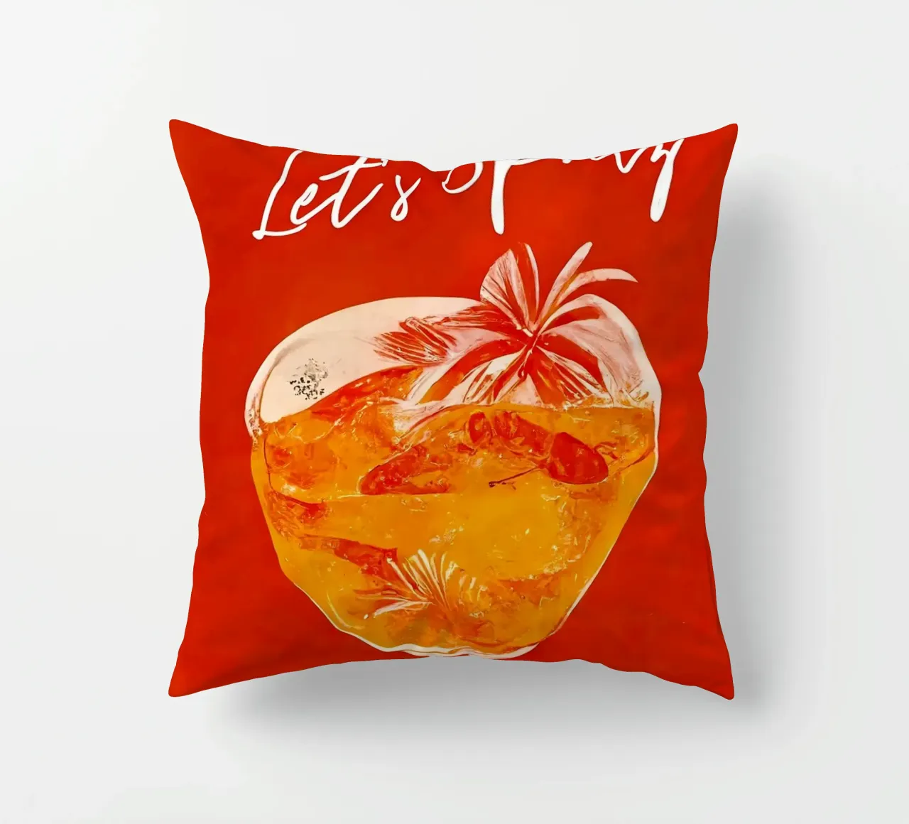 spritz Aperol cuscino da John C Labut