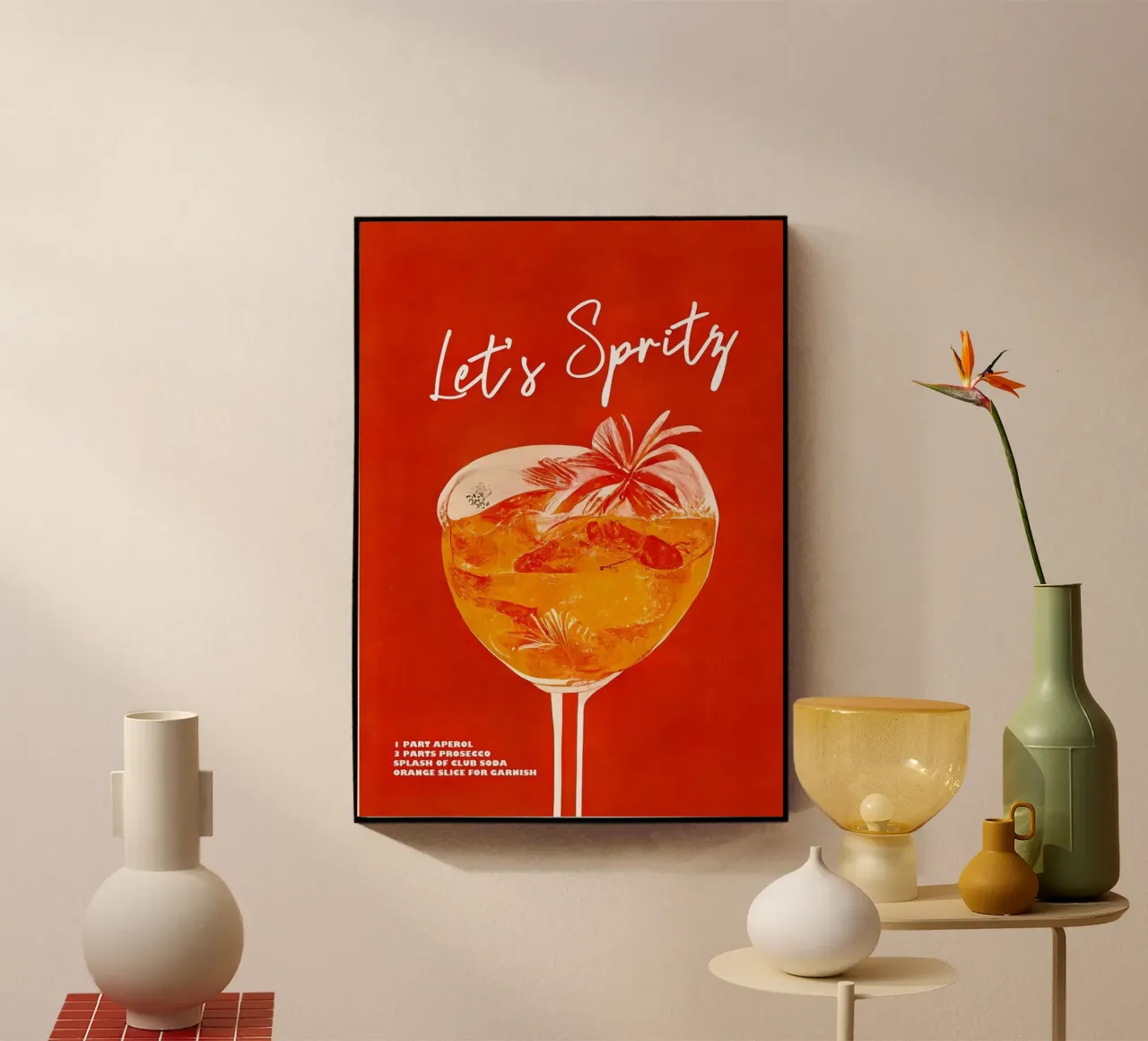 un chorrito de Aperol metacrilato de John C Labut