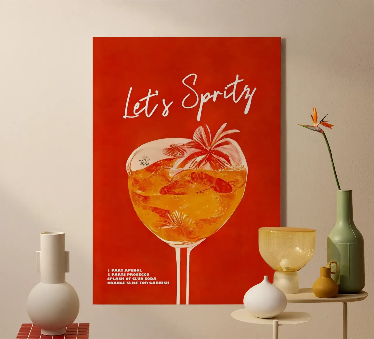 un chorrito de Aperol metacrilato de John C Labut