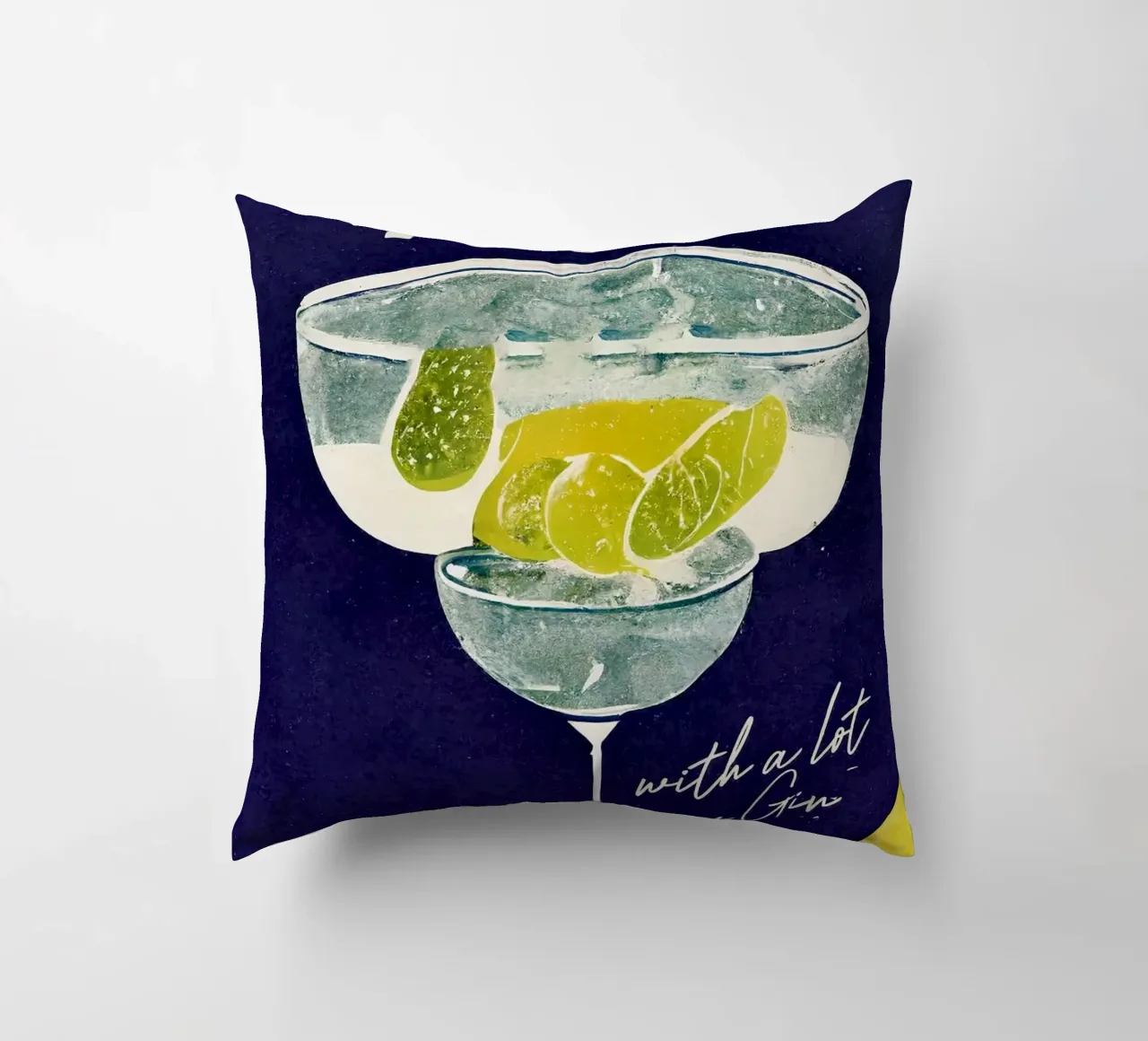 gin tonic cuscino da John C Labut