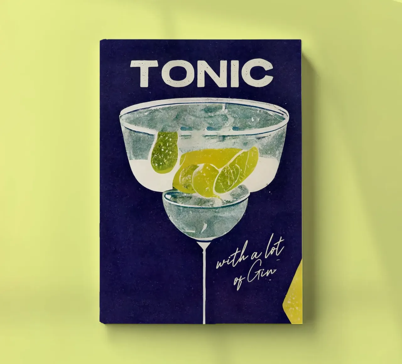 gin tonic notebook by John C Labut