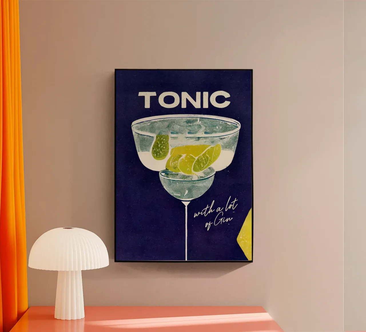 gin tonic plexiglass da John C Labut