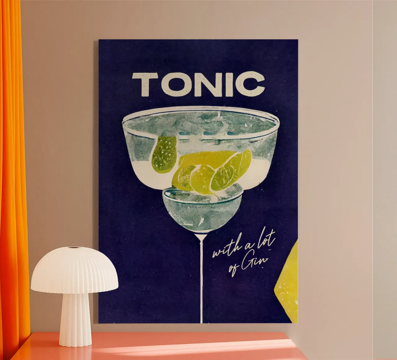 gin tonic plexiglass da John C Labut