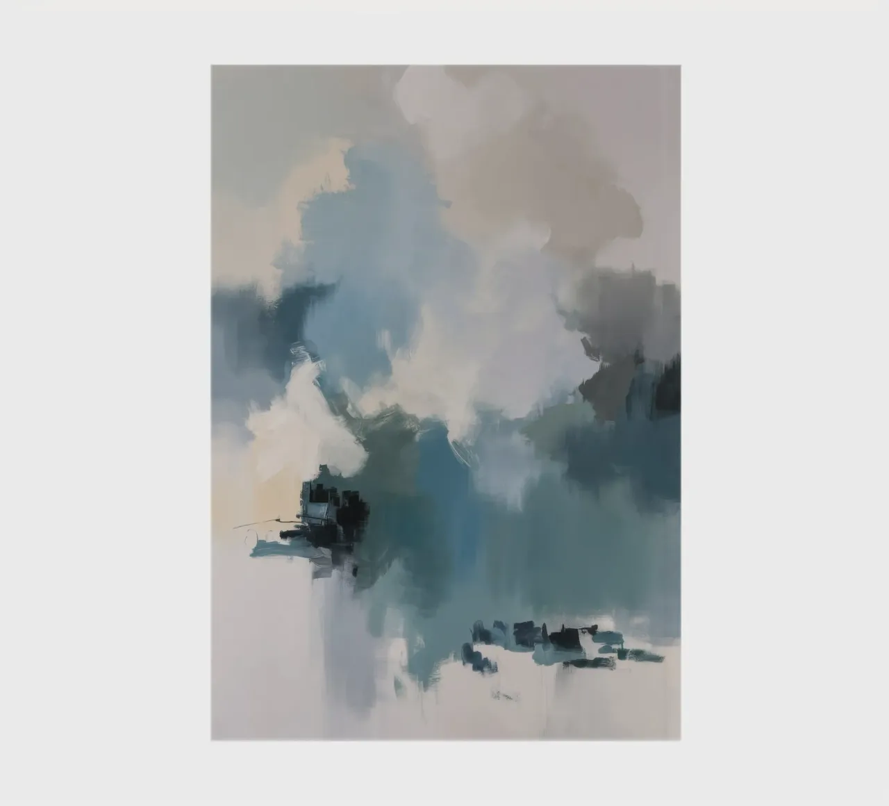 Cerulean Cloud Drift notebook by Dream Spectrum