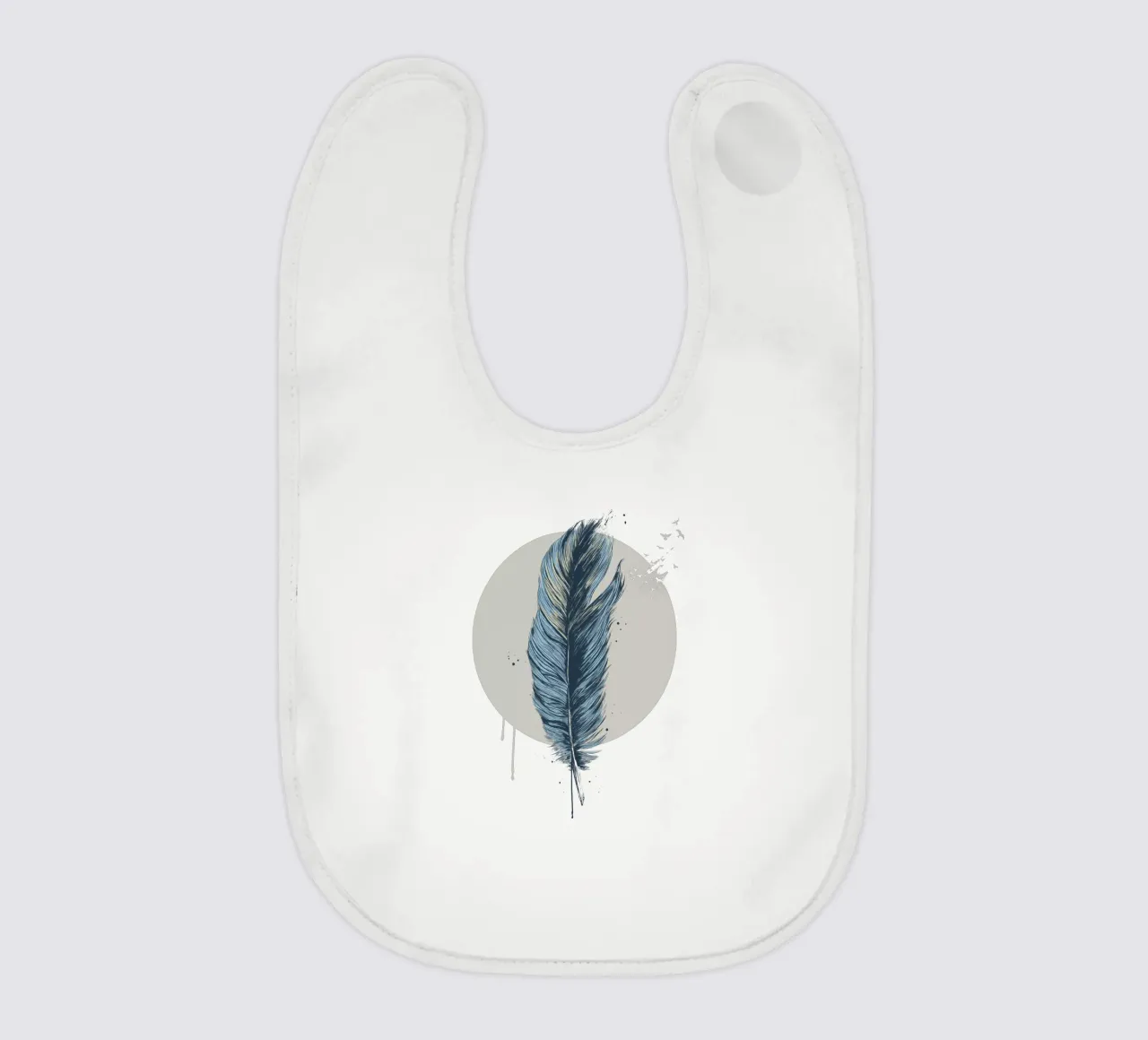 Feather In A Circle bavaglino da Balazs Solti