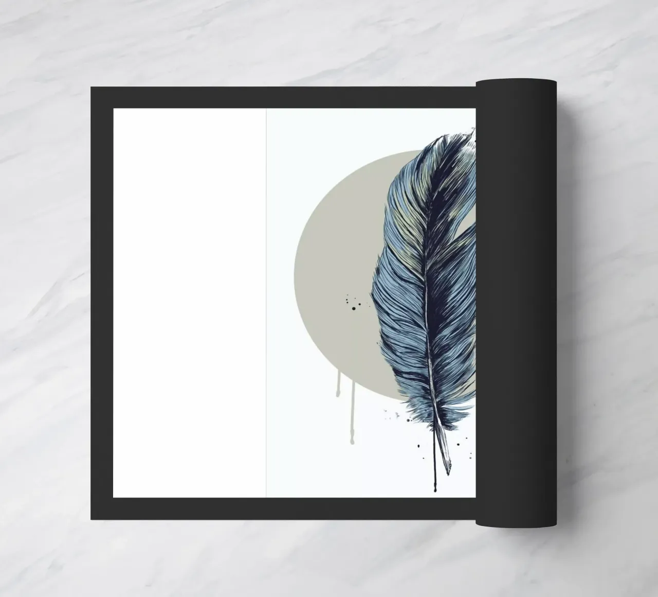 Feather In A Circle zerbino da Balazs Solti