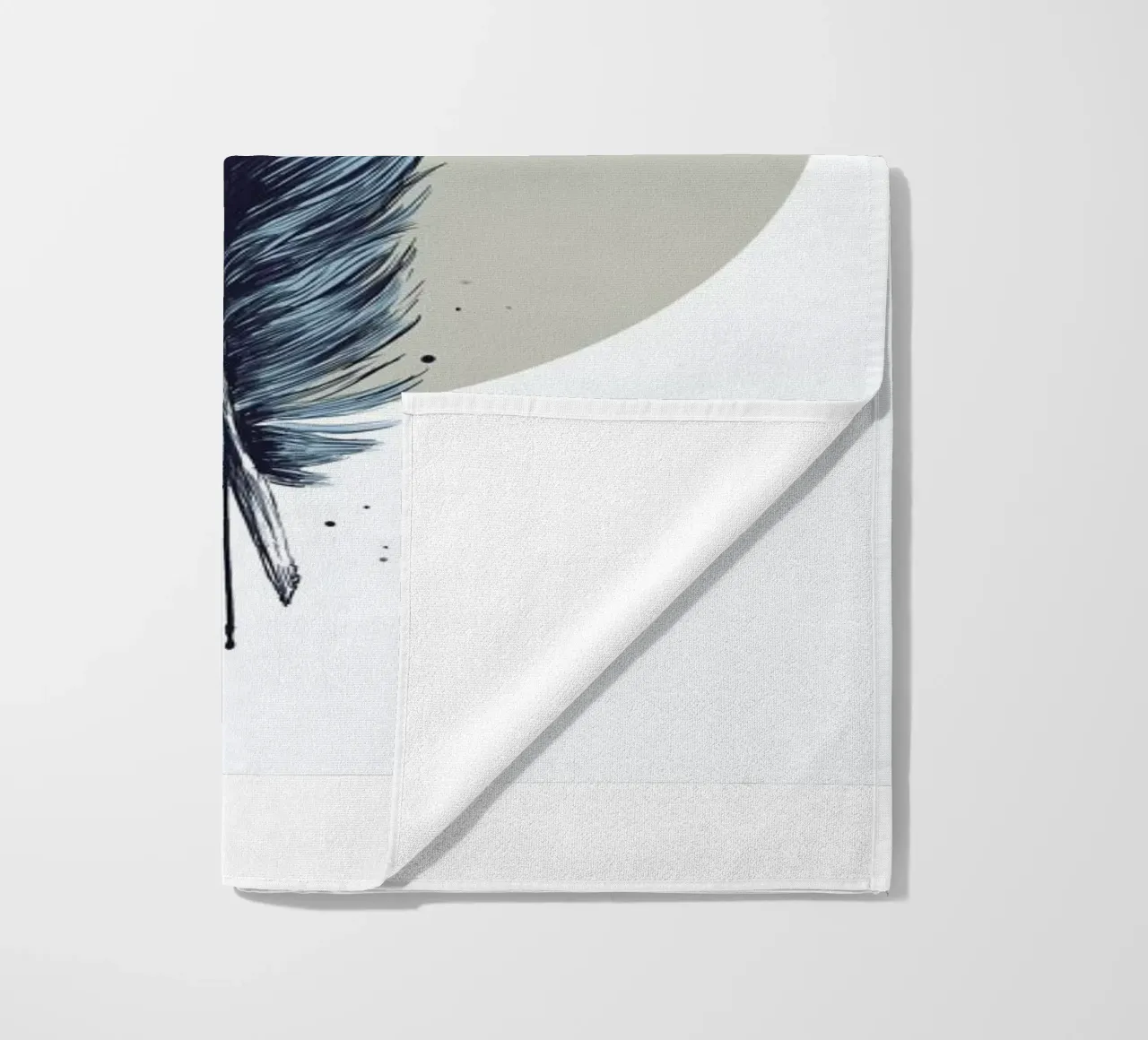 Feather In A Circle telo mare da Balazs Solti