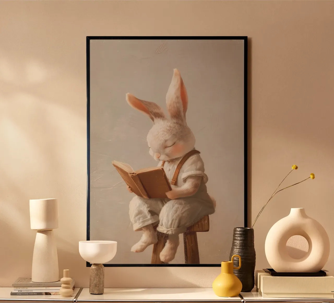 The Gentle Reader poster by wonderfolk