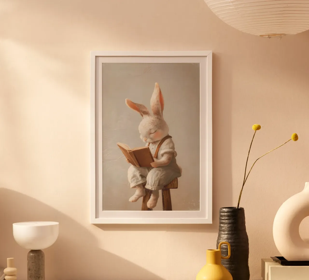 The Gentle Reader poster by wonderfolk