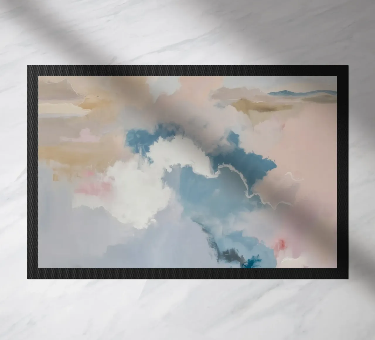 Orizzonte di colore rosa del deserto zerbino da Dream Spectrum