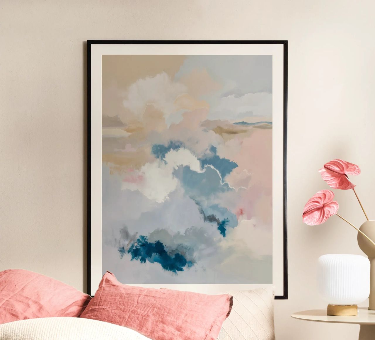 Desert Blush Horizon poster de Dream Spectrum