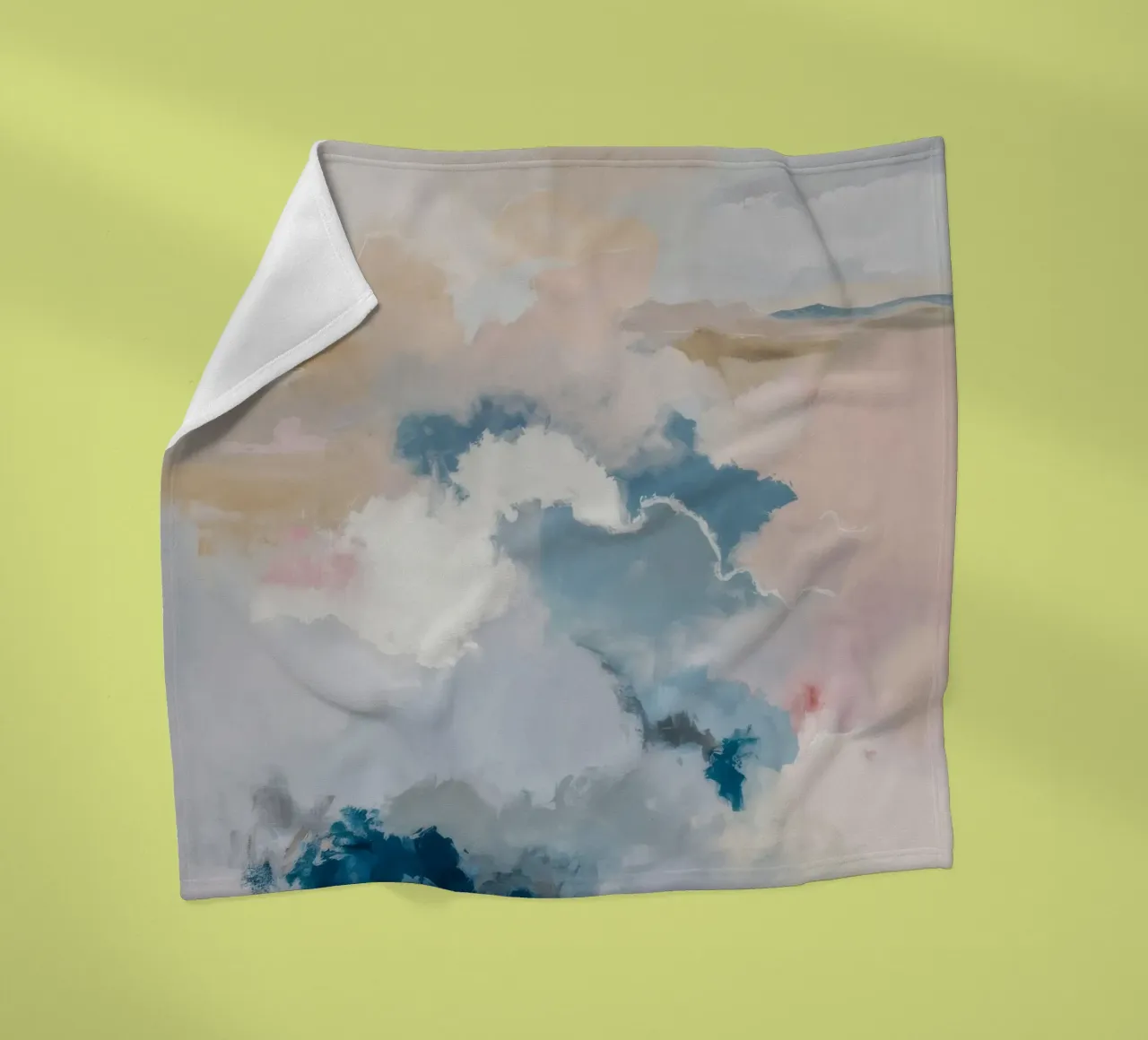 Orizzonte di colore rosa del deserto coperta in pile da Dream Spectrum