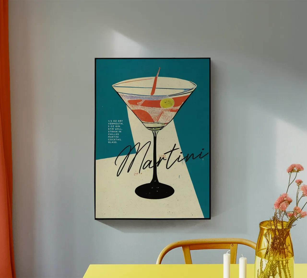 martini cocktail plexiglass da John C Labut