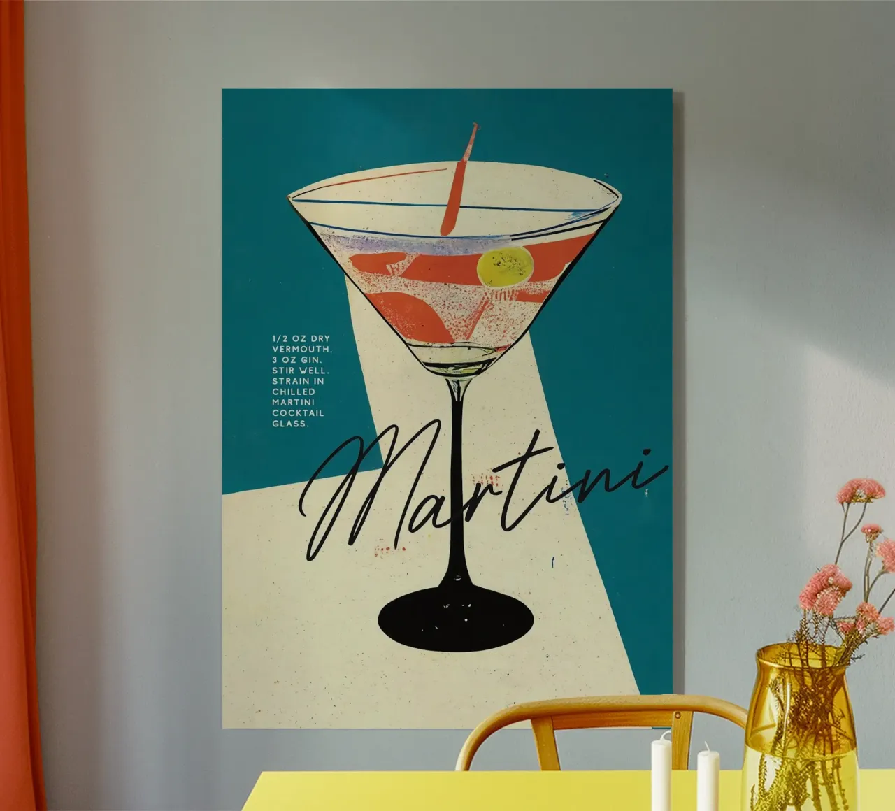 martini cocktail plexiglass da John C Labut