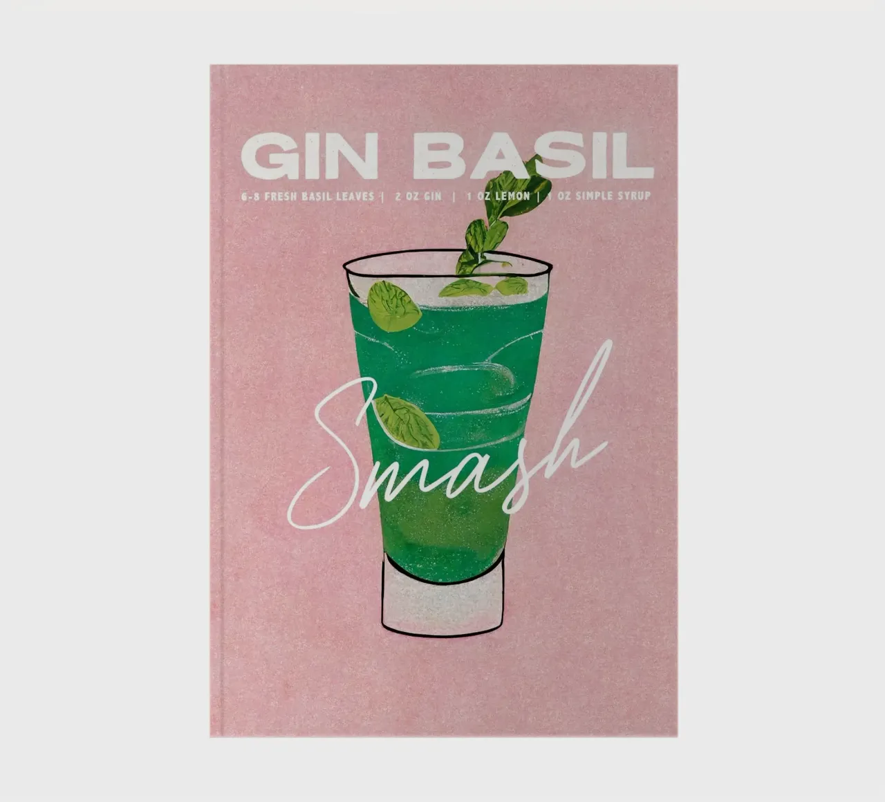 gin cocktail notebook by John C Labut