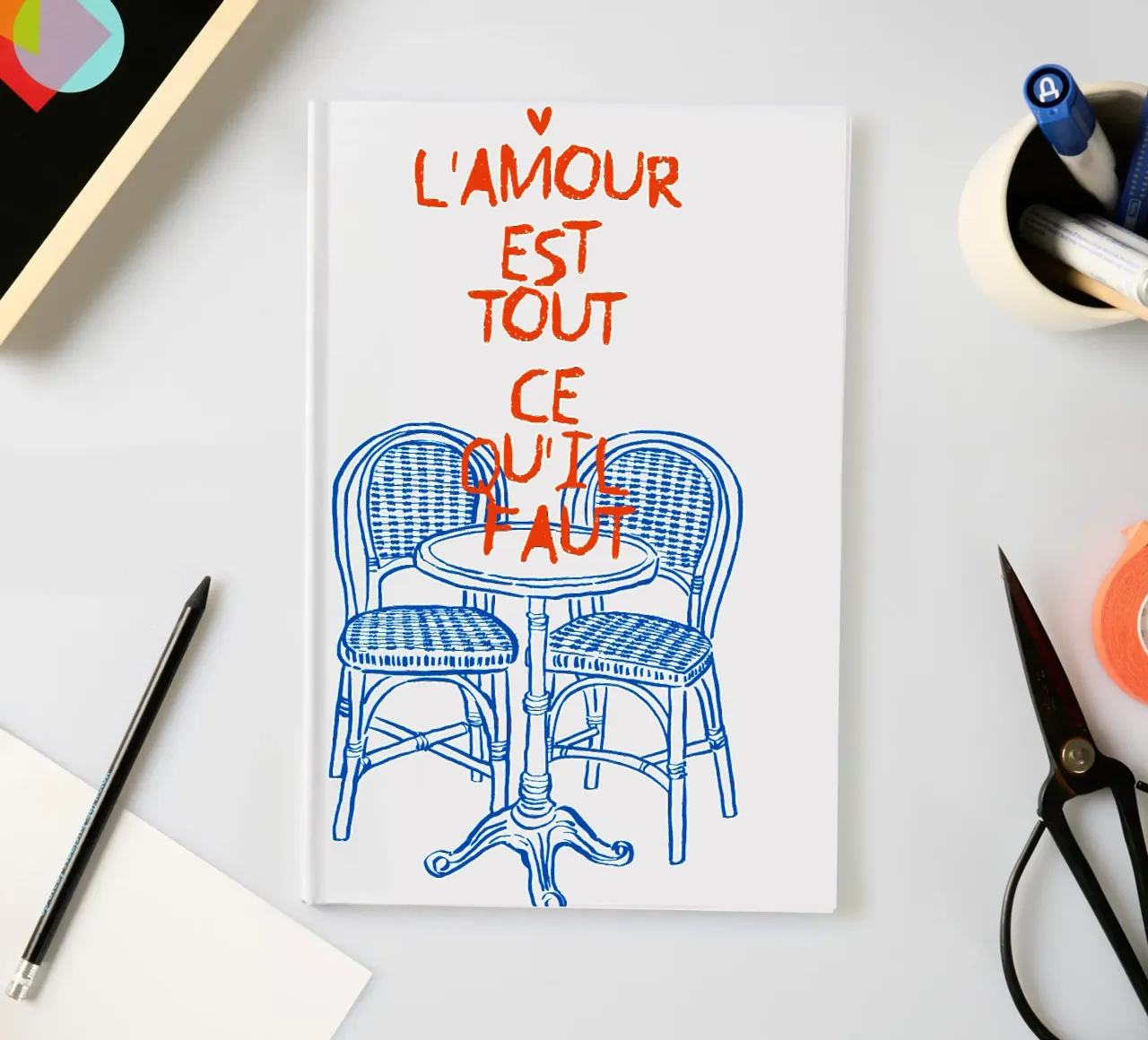 Love is all you need notebook by ramosashop