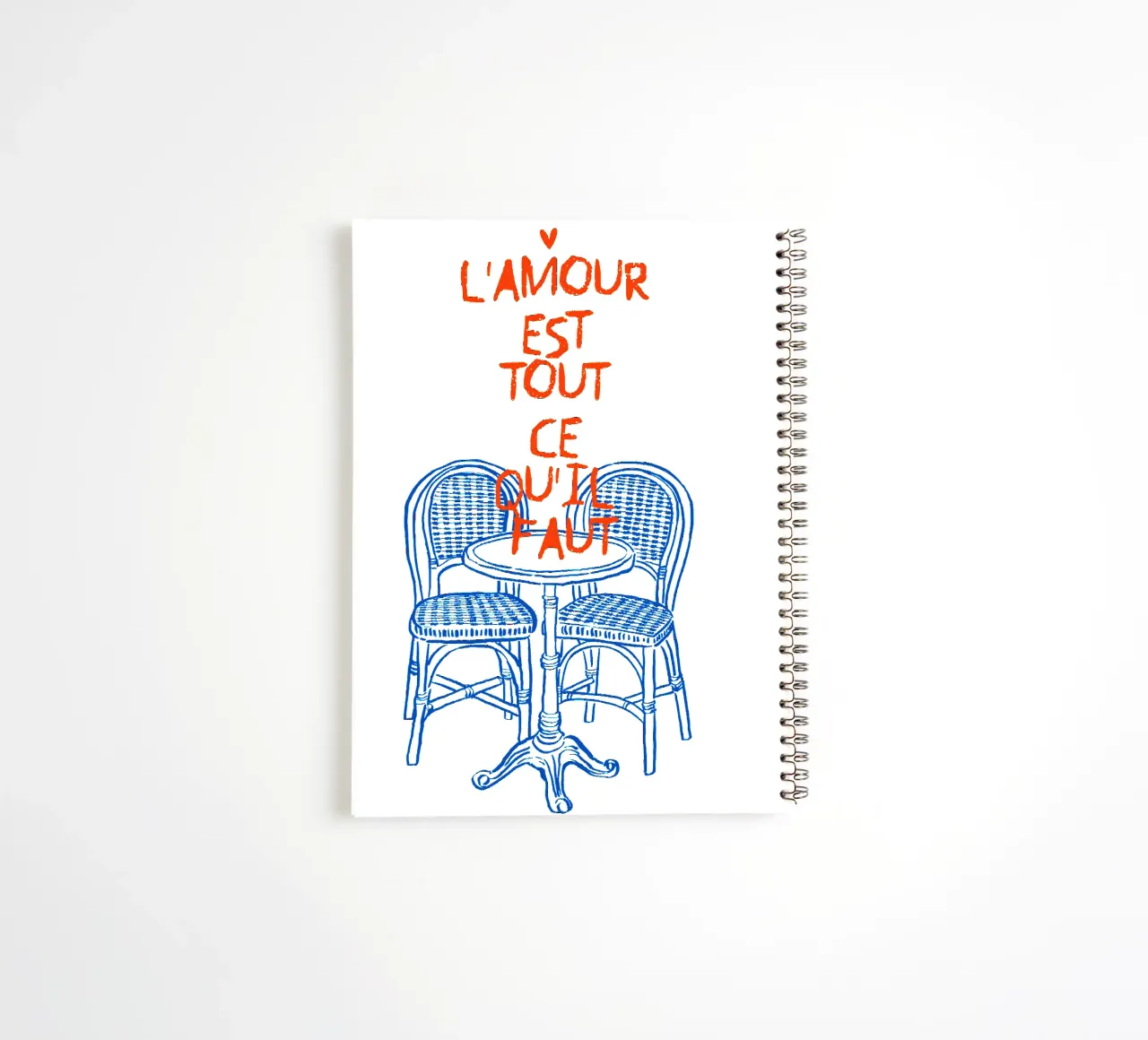 Love is all you need spiral notebook by ramosashop